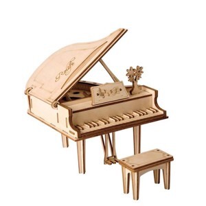 Mô hình 3D Gỗ-Đàn Piano-TG402