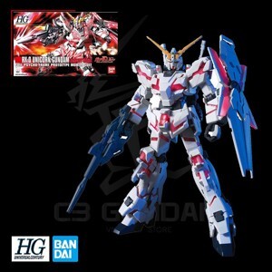 Mô Hình Bandai Gundam HGUC RX 0 Unicorn Destroy Mode