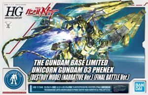 Mô Hình Bandai Gundam HGUC RX 0 Unicorn Destroy Mode