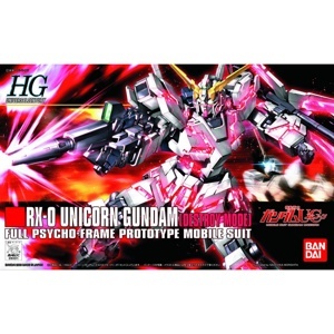 Mô Hình Bandai Gundam HGUC RX 0 Unicorn Destroy Mode