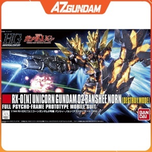 Mô Hình Bandai Gundam HGUC RX 0 Unicorn Destroy Mode