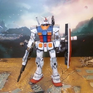 Mô hình Bandai Gundam MG RX 78 02 THE ORIGIN Ver