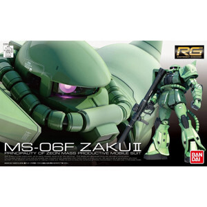 Mô Hình Bandai Gundam RG Ms 06F Zaku II