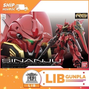 Mô hình Bandai Gundam RG MSN 06S Sinanju