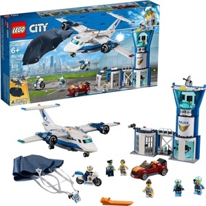 Mô hình đồ chơi lắp ráp lego City - Trạm cảnh sát bầu trời 60210 ( 529 Chi tiết )