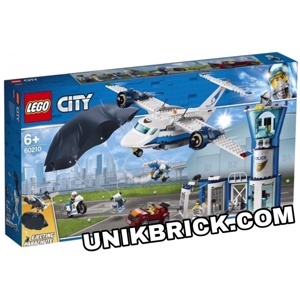 Mô hình đồ chơi lắp ráp lego City - Trạm cảnh sát bầu trời 60210 ( 529 Chi tiết )