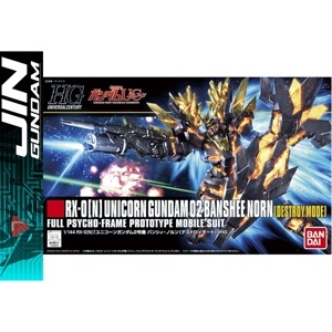 Mô Hình Gundam Bandai HGUC 02 Banshee Norn Destroy Mode