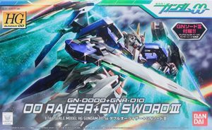 Mô Hình Gundam HG Bandai 00 Raiser + GN Sword III