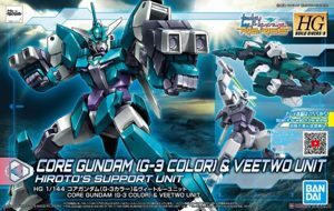 Mô hình Gundam HG BDRE Core Gundam G3 Color & Veetwo Unit Bandai