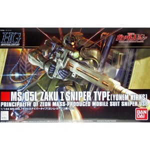 Mô hình Gundam HG MS-05L Zaku I Sniper Type Bandai