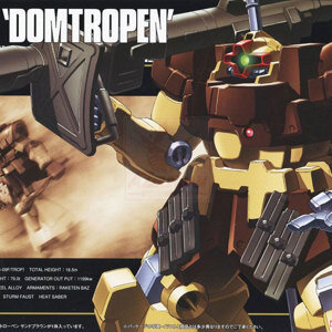 Mô hình Gundam HG MS-09F Dom Tropen Sand brown Bandai