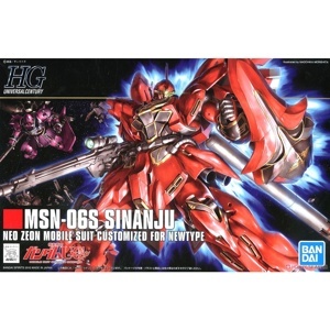 Mô hình Gundam HG MSN 06S Sinanju Bandai