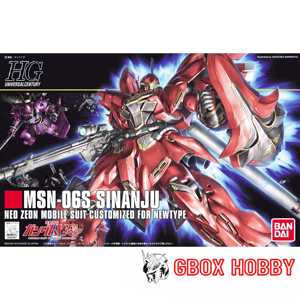 Mô hình Gundam HG MSN 06S Sinanju Bandai