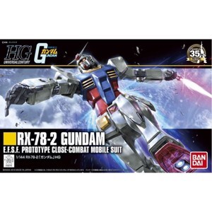 Mô hình Gundam HG UC RX-78-2 - đồ chơi lắp ghép bandai