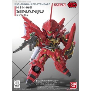 Mô Hình Gundam SD Sinanju MSN-06S