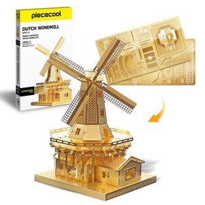 Mô hình kim loại lắp ráp 3D Dutch Windmill (Cối Xay Gió) – Piececool