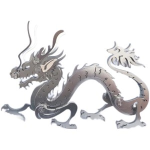 Mô hình kim loại lắp ráp 3D Fire Dragon (Rồng Lửa) - Steel Warcraft SW010