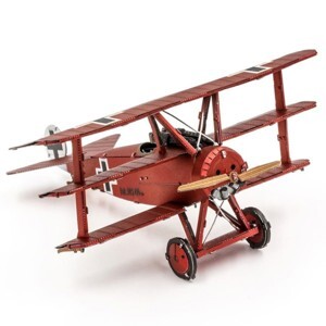 Mô hình kim loại lắp ráp 3D Fokker DR.I Triplane (Máy Bay Tiêm Kích Fokker) Metal Head MP928