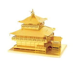 Mô hình kim loại lắp ráp 3D Kinkakuji Temple (Chùa Gác Vàng) Metal Head MP188