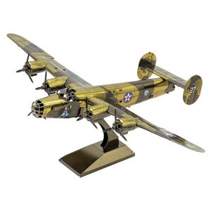 Mô hình kim loại lắp ráp 3D Liberator B-240 (Máy Bay Ném Bom B-240) Metal Head MP929