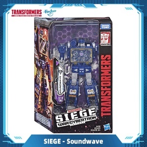 Mô hình kim loại lắp ráp 3D MU Transformers Soundwave Generation 1