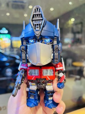 Mô hình kim loại lắp ráp 3D MU Transformers Optimus Prime Baby