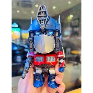 Mô hình kim loại lắp ráp 3D MU Transformers Optimus Prime Baby