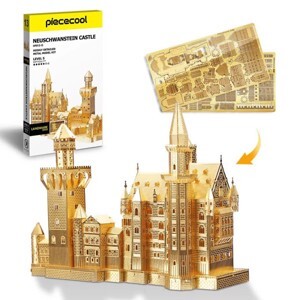 Mô hình kim loại lắp ráp 3D Piececool Lâu Đài Cổ Tích Neuschwanstein Castle