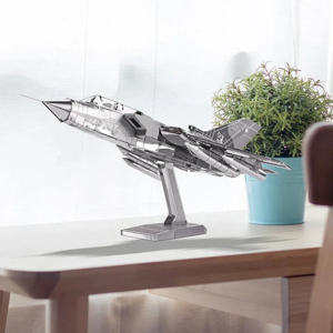 Mô hình kim loại lắp ráp 3D Piececool Tiêm Kích Tornado Fighter Jets