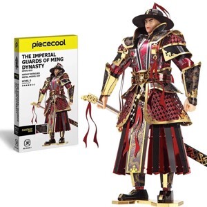 Mô Hình Kim Loại Lắp Ráp 3D Piececool Thiên tử Quân The Imperial Guards Of Ming Dynasty-P090-RKG