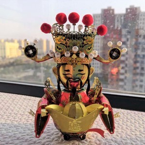 Mô hình kim loại lắp ráp 3D Piececool Thần Tài The God Of Fortune