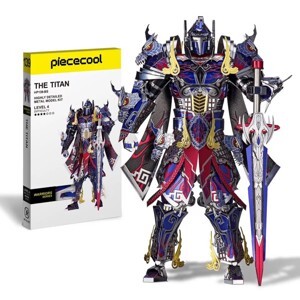 Mô hình kim loại lắp ráp 3D Piececool Thần Tướng Kình Thiên TiTan Optimus