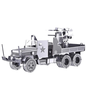 Mô hình kim loại lắp ráp 3D Piececool Xe Quân Đội M35 Military Motor Lorry