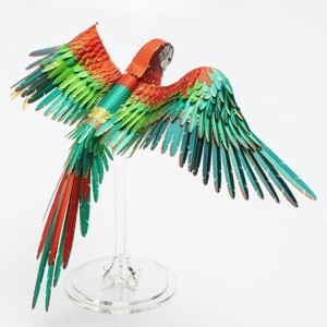 Mô hình kim loại lắp ráp 3D Scarlet Macaw Piececool MP748