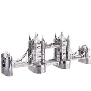 Mô hình kim loại lắp ráp 3D Tower Bridge (Cầu Tháp Luân Đôn) – Piececool