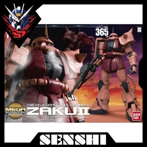 Mô hình lắp ráp 1/48 Mega Size Model Zaku II Bandai