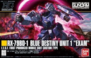 Mô hình lắp ráp Gundam HG UC Blue Destiny Unit 1 EXAM