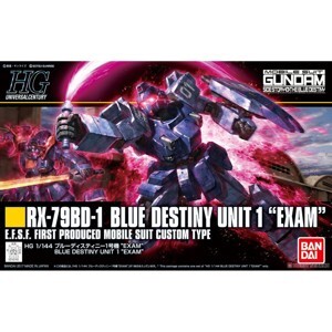 Mô hình lắp ráp Gundam HG UC Blue Destiny Unit 1 EXAM