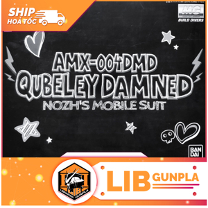 Mô hình lắp ráp Gundam MG Qubeley Damned