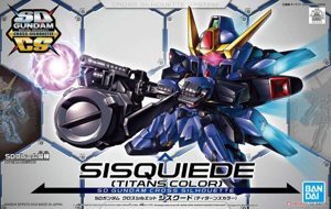 Mô hình lắp ráp Gundam SD CS SISQUIEDE Titans Color