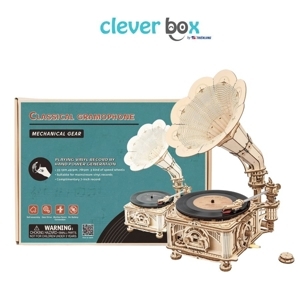 Mô hình lắp ráp Máy phát nhạc cổ điển – Robotime LKB01