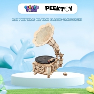 Mô hình lắp ráp Máy phát nhạc cổ điển – Robotime LKB01