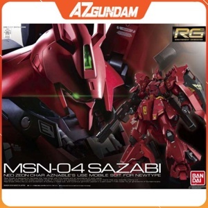 Mô hình lắp ráp RG MSN-04 Sazabi