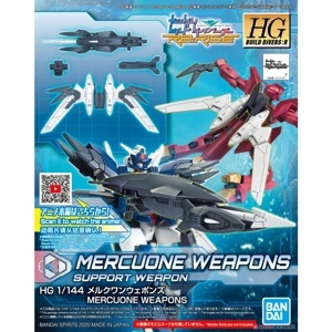 Mô hình lắp ráp vũ khí bổ trợ HG 1/144 Mercuone Weapons Bandai