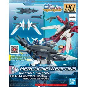 Mô hình lắp ráp vũ khí bổ trợ HG 1/144 Mercuone Weapons Bandai