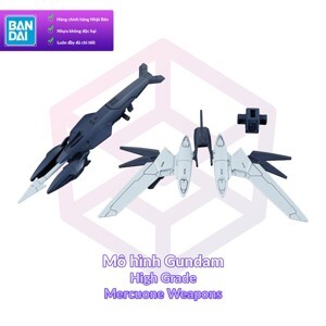 Mô hình lắp ráp vũ khí bổ trợ HG 1/144 Mercuone Weapons Bandai