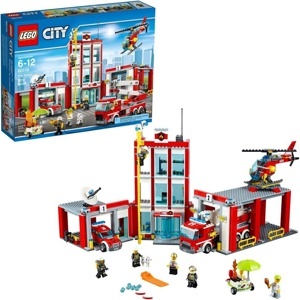 Mô Hình Lego City Fire Trạm Cứu Hỏa 60110