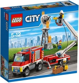 Mô Hình Lego City Fire Xe Bán Tải Cứu Hỏa 60111