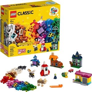 Mô hình lego classic - Bộ gạch chi tiết cửa sổ sáng tạo 11004