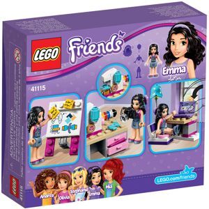 Mô Hình LEGO Friends - Phòng Làm Việc Sáng Tạo Của Emma 41115